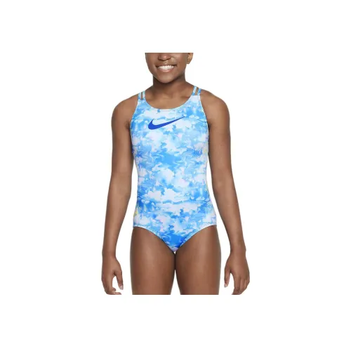 nike Детский купальник детский кине-синий белый Gaming Королевский COLORS