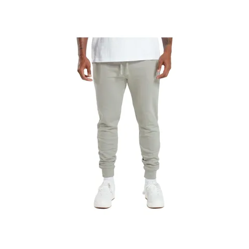 GYMSHARK CREST JOGGERS Вязаные тренировочные брюки для мужчин цвет лайм-серый