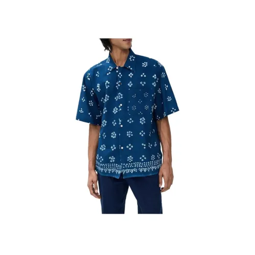 Harman·kardon Синий Мужская Рубашка