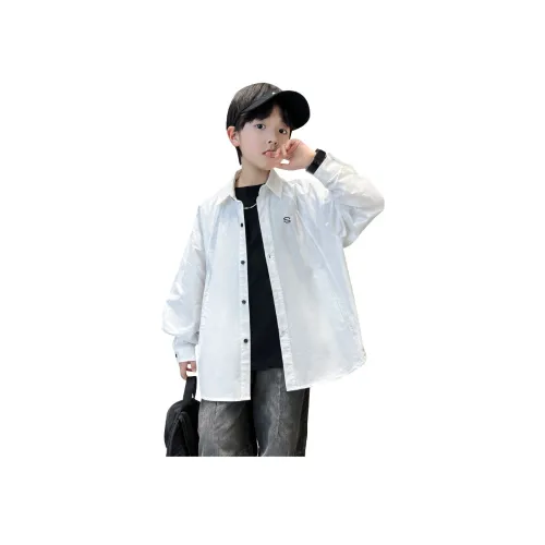 EASTERN CAMEL Белый Kids Повседневные Рубашки