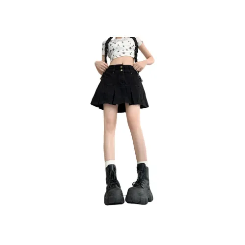 TLONELY1 Джинсовые короткие юбки Женские