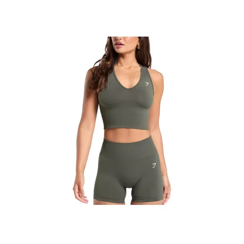 GYMSHARK Спортивные жилеты Женские Зеленые