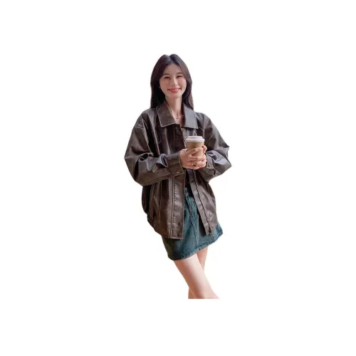 MEXICAN Кожа Куртка Куртка Женская