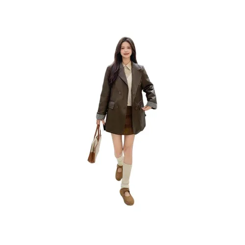 PIERRE CARDIN Кожа Куртка Женская