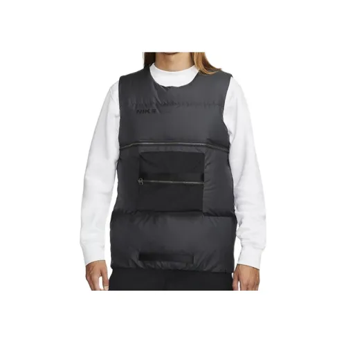 Nike Мужские черные жилеты