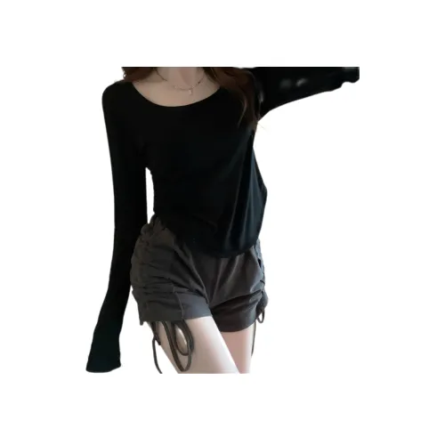 Puppytown T-Shirt Женская Черная