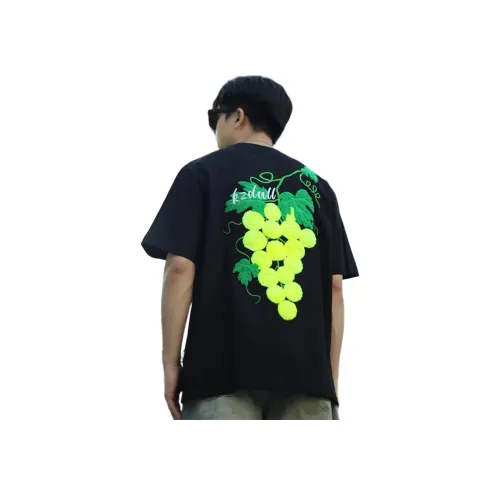 COMOWA Черная унисекс футболка