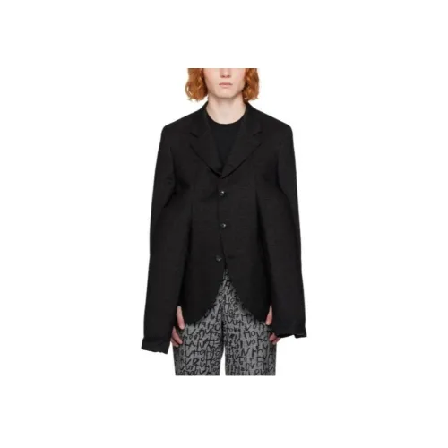 COMME Des GARCONS HOMME PLUS Черные Мужские Куртки