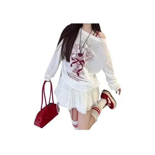 OMOIDAS Белые Женские Футболки