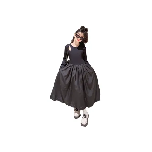 URBANSHOW Черные Платья для девочек