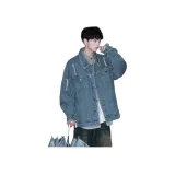 H86 Светло-Синий Джинсовая Куртка