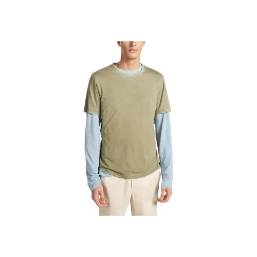 COTTON CITIZEN Винтаж Basil Green Мужская T-Рубашка