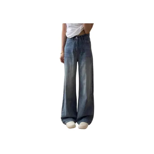 BEAR UNION Blue Women's Jeans BEAR UNION Синий Женские Джинсы