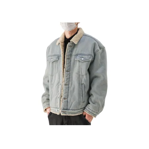 FAKE VINTAGE Пуховик Унисекс Light Синий