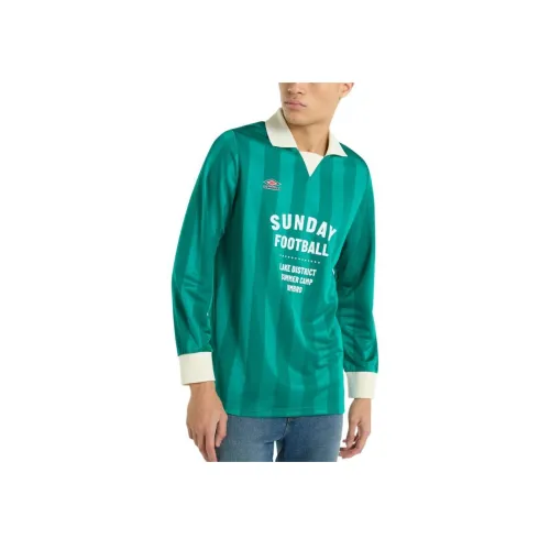 Umbro SS24 Football Рубашка Футбол Джерси Мужской Зеленый