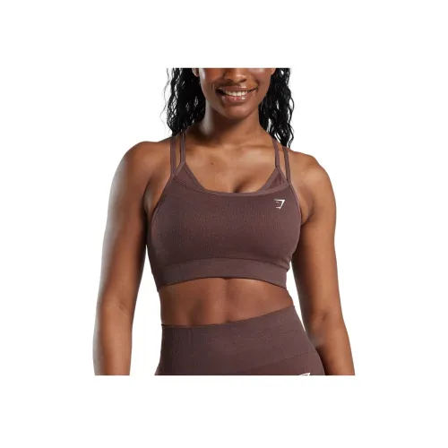GYMSHARK Шоколад Коричневый Женское Спортивное Белье