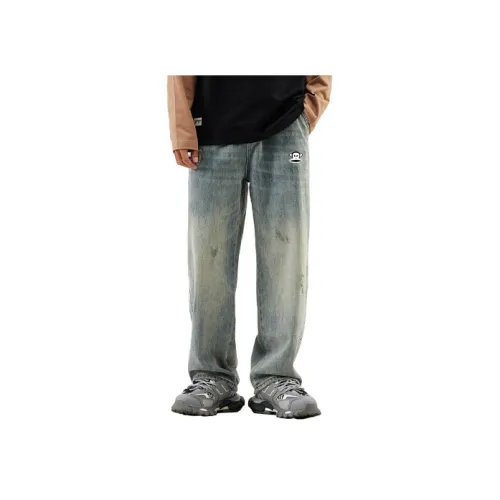 PAUL FRANK Джинсы Мужские Светло-Синие
