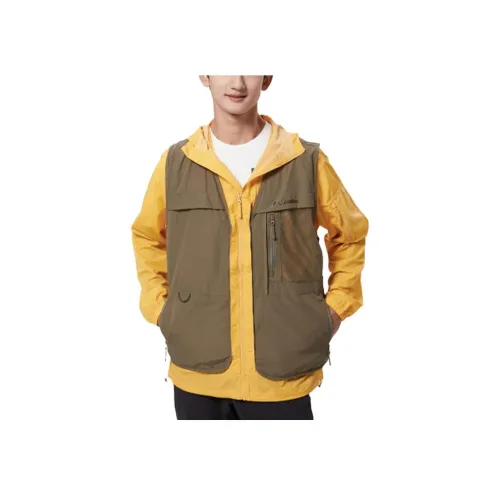 Columbia совместный бренд Burnt Yellow 397 Мужские жилеты