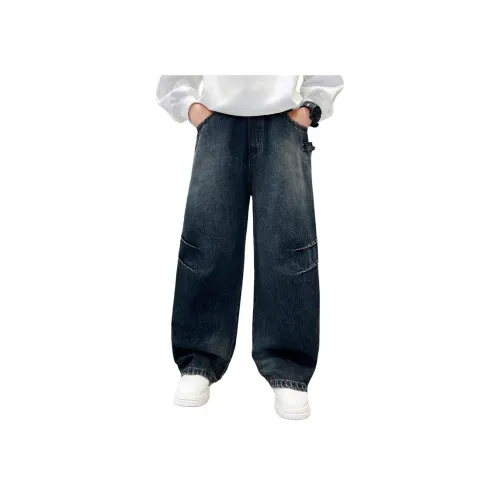 Mu Tong teenager Синий Kids Джинсы
