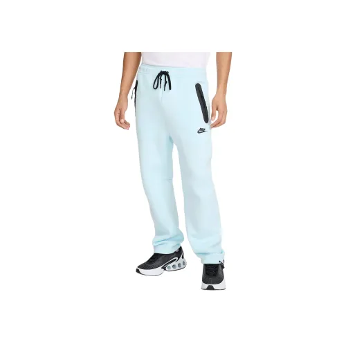 Nike Вязаные тренировочные штаны мужские ледниково-синий черный