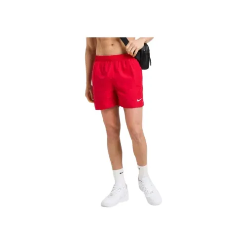 Nike Clothing Red Men's Beach Shorts Nike Clothing Красные Мужские Пляжные Шорты