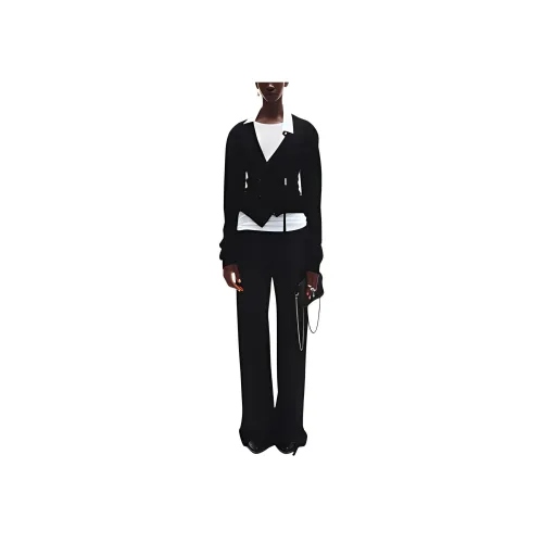 Ann Demeulemeester Черный Женский Трикотаж