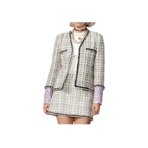 CHANEL Многоцветные Женские Повседневные Короткие Юбки