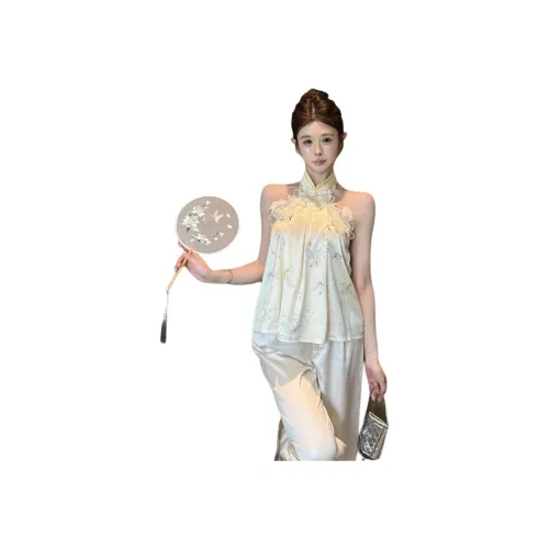 JECCI FIVE Экрю Женские Топы