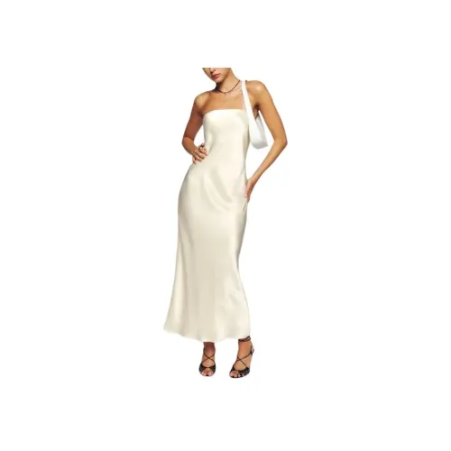 REFORMATION Joana Шелковое Платье Без Рукавов Женское