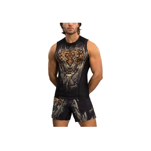 VENUM Топ Мужской Черный Флуоресцентный Оранжевый