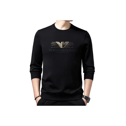 PIERRE CARDIN Черные Мужские Свитшоты