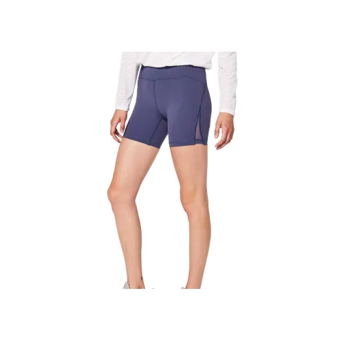 lululemon Платье с хвостом TIMES Спортивные шорты 6' Женские Синий Фиолетовый