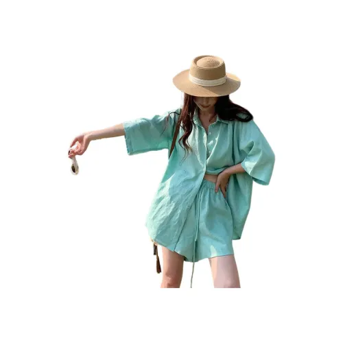 NANING9 Комплект рубашек Matching для женщин