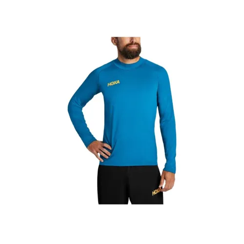 HOKA ONE ONE Azure Queen Blue Men's T-Shirts