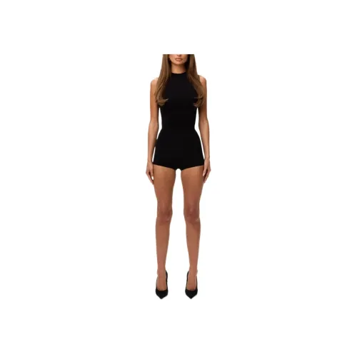 NAKED WARDROBE Черные Женские Повседневные шорты
