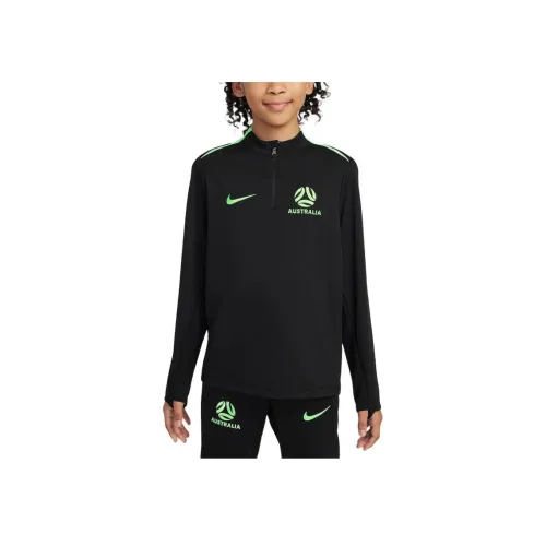 Рубашка Nike AcademyPro T Черный Лайм для детей 3-7 лет