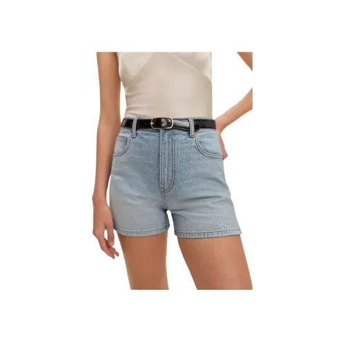 Reformation Norah Эластичные HIGH RISE 3,5' Джинсовые шорты Женские