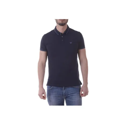 ARMANI JEANS Синий Мужской Поло
