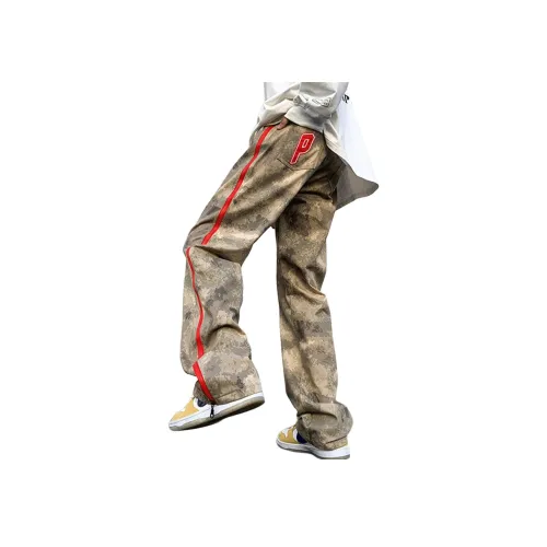 COMOWA Камуфляж Унисекс Повседневные брюки