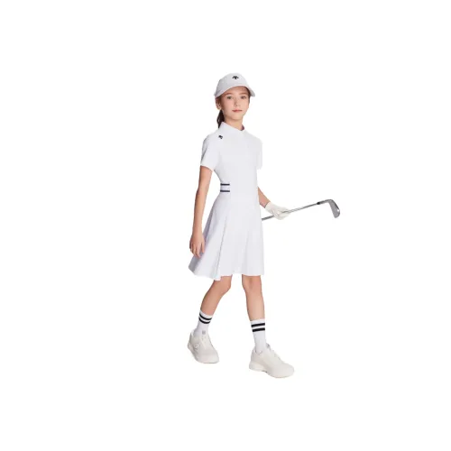 DESCENTE Платье GOLF SS25 Белый Детский