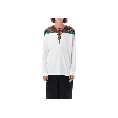 MARCELO BURLON Белый Мужской T-Рубашки