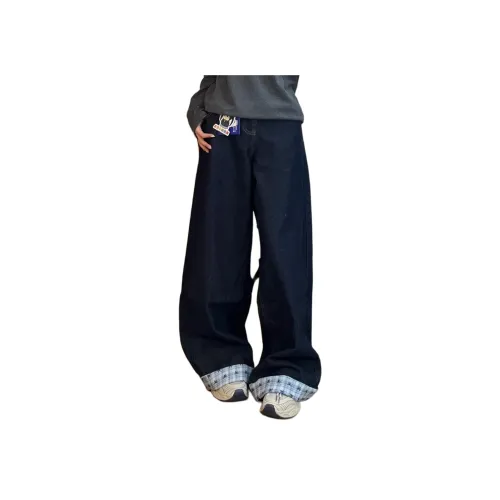 SINKACME Blue Unisex Jeans SINKACME Синий Унисекс Джинсы