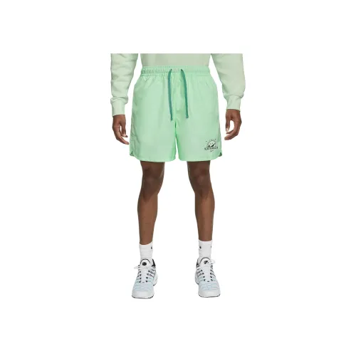 nike Повседневные шорты Мужские Мятно-зеленые