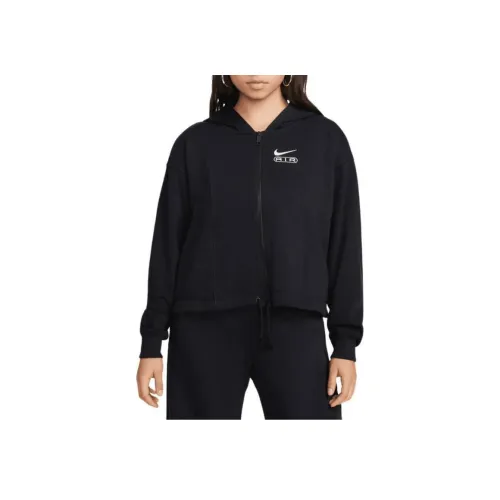 Nike Куртки и Пальто Женские Черные