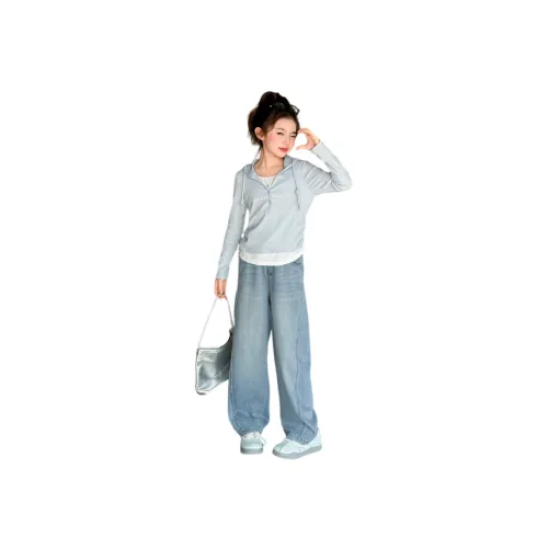 BaoLaXiaoJie Повседневная спортивная одежда комплект из 2 предметов для подростков