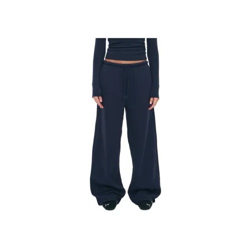 GLASSONS Галстук Обхват талии OVERSIZED Широкие брюки Спортивные штаны Вязаные тренировочные штаны Женские