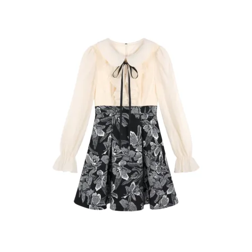 JOSR Длинное платье с длинными рукавами женское