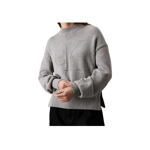 Calvin Klein Серые Женские Свитеры