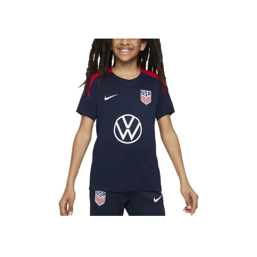 nike USA Soccer Team Olympic Series T-Shirt Obsidian Color Детская