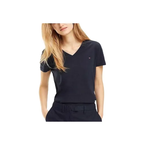 Tommy Hilfiger Темно-синие женские футболки T